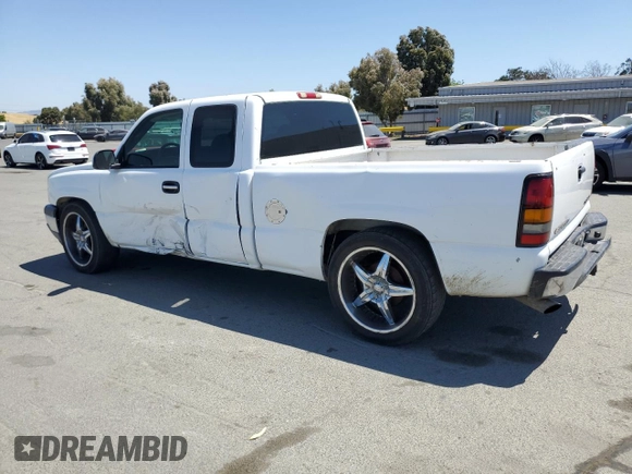 2005 Chevrolet Silverado 1500 Work Truck with VIN 1GCEC19X25Z301634, listed as a Copart auction lot 57970605 with 173,372 mi miles and Salvage title. Bid and sale history available at DreamBid. Image 2.