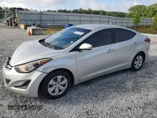 2016 Hyundai Elantra SE with VIN 5NPDH4AE1GH715488, listed as a Copart auction lot 57418725 with 145,110 mi miles and Salvage title. Bid and sale history available at DreamBid. Image 1.