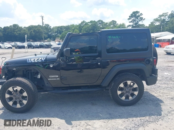2017 Jeep Wrangler Sport z VIN 1C4AJWAG0HL618140, wystawiony jako IAAI lot #42582104 z przebiegiem 77 883 mil mil oraz . Historia ofert i sprzedaży dostępna na DreamBid. Obrazek 15.