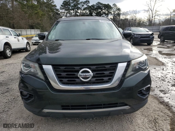 2019 Nissan Pathfinder SV with VIN 5N1DR2MM2KC576590, listed as a Copart auction lot 47466545 with 140,701 mi miles and Salvage Title. Bid and sale history available at carsss.com. Image 5.