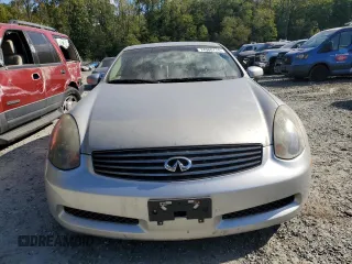 2003 Infiniti G35 w/Leather with VIN JNKCV54E73M223763, listed as a Copart auction lot 74500774 with 84,357 mi miles and Salvage Title. Bid and sale history available at DreamBid. Image 5.