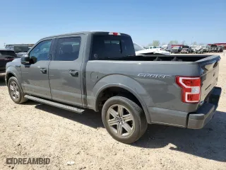 2018 Ford F-150 XL with VIN 1FTEW1CP1JFC95109, listed as a Copart auction lot 48745955 with 109,496 mi miles and Salvage Title. Bid and sale history available at carsss.com. Image 2.