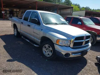 2005 Dodge Ram 1500 SLT with VIN 1D7HA18N25J605537, listed as a IAAI auction lot 42015732 with 142,722 mi miles. Bid and sale history available at carsss.com. Image 1.