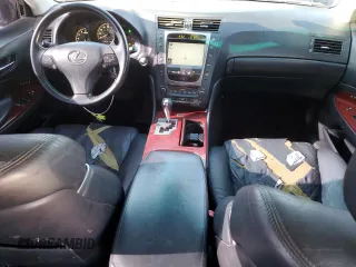 2008 Lexus GS 350 with VIN JTHBE96S980040174, listed as a Copart auction lot 51980625 with 145,168 mi miles and Salvage Title. Bid and sale history available at carsss.com. Image 8.