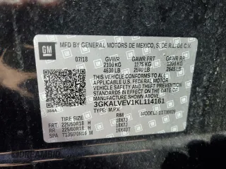 2019 GMC Terrain SLT with VIN 3GKALVEV1KL114161, listed as a Copart auction lot 76381154 with 35,638 mi miles and Salvage Title. Bid and sale history available at carsss.com. Image 13.