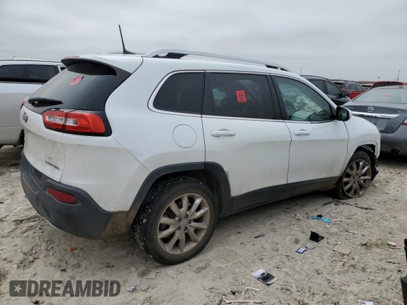 2017 Jeep Cherokee Limited z VIN 1C4PJMDB1HW515340, wystawiony jako Copart lot #43801195 z przebiegiem 87 265 mil mil oraz Szkoda całkowita • Salvage title. Historia ofert i sprzedaży dostępna na DreamBid. Obrazek 3.