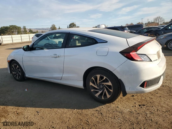 2016 Honda Civic Coupe LX-P with VIN 2HGFC4B0XGH317099, listed as a Copart auction lot 84557594 with 103,013 mi miles and Salvage Title. Bid and sale history available at carsss.com. Image 2.