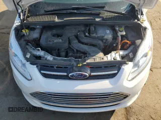 2017 Ford C-Max Energi Titanium with VIN 1FADP5FU9HL107830, listed as a Copart auction lot 71574254 with 61,626 mi miles and Clean Title. Bid and sale history available at carsss.com. Image 12.