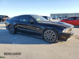 2012 Ford Mustang GT Premium with VIN 1ZVBP8CF0C5251771, listed as a Copart auction lot 41783705 with 104,785 mi miles and Salvage Title. Bid and sale history available at DreamBid. Image 4.