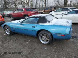 1989 Chevrolet Corvette with VIN 1G1YY3180K5125449, listed as a Copart auction lot 47791165 with 620,509 mi miles and Salvage Title. Bid and sale history available at carsss.com. Image 2.