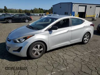2015 Hyundai Elantra SE z VIN 5NPDH4AE4FH646195, wystawiony jako Copart lot #58038675 z przebiegiem 111 163 mil mil oraz Szkoda całkowita • Salvage title. Historia ofert i sprzedaży dostępna na DreamBid. Obrazek 1.