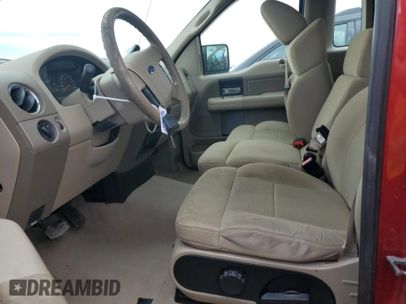 2008 Ford F-150 XL with VIN 1FTRF12W78KC74213, listed as a Copart auction lot 46517675 with 92,239 mi miles and Salvage title. Bid and sale history available at DreamBid. Image 7.