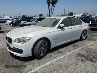 2014 BMW 7 Series 750i with VIN WBAYA8C59ED228372, listed as a Copart auction lot 62698965 with Not provided miles and Clean title. Bid and sale history available at DreamBid. Image 1.
