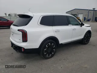 2024 Kia Telluride SX X-Pro with VIN 5XYP5DGC4RG544175, listed as a Copart auction lot 48980245 with 14,624 mi miles and Salvage title. Bid and sale history available at DreamBid. Image 3.