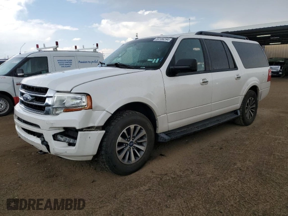2015 Ford Expedition EL XLT with VIN 1FMJK1JT0FEF48049, listed as a Copart auction lot 64106294 with 138,420 mi miles and Salvage Title. Bid and sale history available at carsss.com. Image 1.