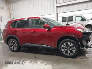 2022 Nissan Rogue SV with VIN 5N1BT3BB1NC671050, listed as a IAAI auction lot 41460321 with 42,009 mi miles. Bid and sale history available at carsss.com. Image 14.