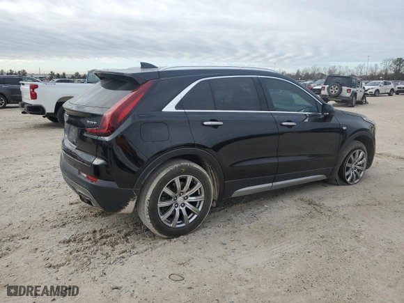 2019 Cadillac XT4 FWD Premium Luxury with VIN 1GYFZCR44KF189043, listed as a Copart auction lot 42737215 with 84,915 mi miles and Salvage Title. Bid and sale history available at carsss.com. Image 3.