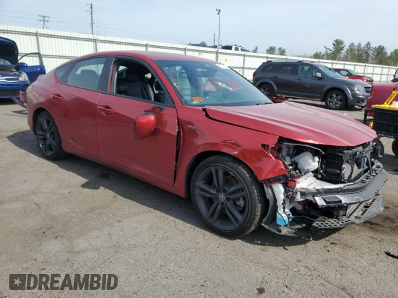 2024 Acura Integra w/A-Spec Package z VIN 19UDE4H32RA005010, wystawiony jako Copart lot #52092495 z przebiegiem 2919 mil mil oraz Szkody całkowita. Historia ofert i sprzedaży dostępna na DreamBid. Obrazek 4.
