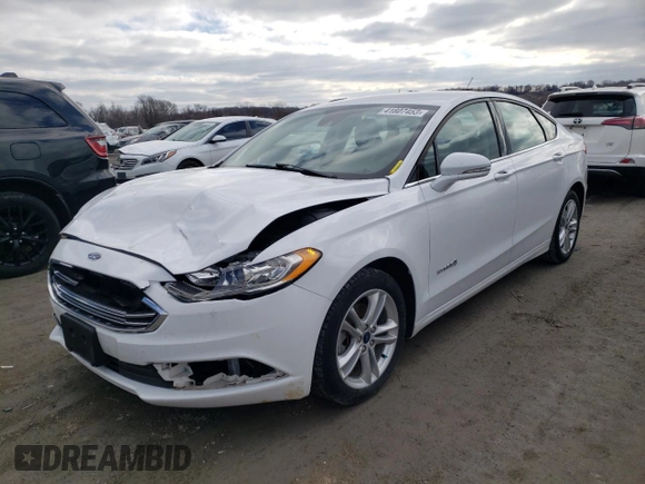 2018 Ford Fusion Hybrid SE with VIN 3FA6P0LU7JR270161, listed as a Copart auction lot 41807453 with 81,083 mi miles. Bid and sale history available at carsss.com. Image 1.