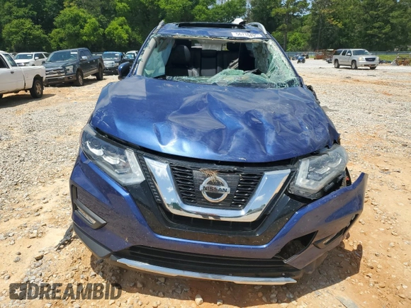 2017 Nissan Rogue SL с VIN 5N1AT2MT0HC829166, выставлен на аукционе Copart как лот 56710495 с пробегом 84 893 миль миль и Списание • Salvage title. История ставок и продаж доступна на DreamBid. Изображение 5.