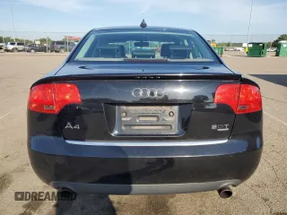 2007 Audi A4 2.0T with VIN WAUDF78E57A127434, listed as a Copart auction lot 61790355 with 203,514 mi miles and Salvage title. Bid and sale history available at DreamBid. Image 6.