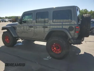 2020 Jeep Wrangler Unlimited Rubicon z VIN 1C4HJXFN1LW197533, wystawiony jako Copart lot #61822345 z przebiegiem 42 522 mil mil oraz Szkoda całkowita • Salvage title. Historia ofert i sprzedaży dostępna na DreamBid. Obrazek 2.