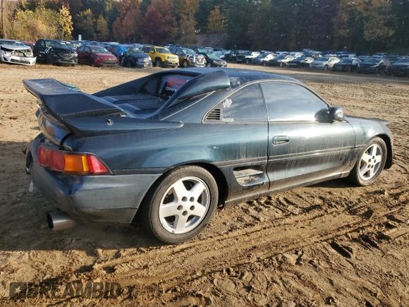1991 Toyota MR2 z VIN JT2SW22M2M0010031, wystawiony jako Copart lot #61644244 z przebiegiem 74 912 mil mil oraz Nie do naprawy • Non repairable. Historia ofert i sprzedaży dostępna na DreamBid. Obrazek 3.