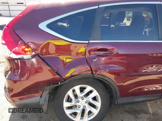 2015 Honda CR-V EX with VIN 2HKRM3H55FH534443, listed as a IAAI auction lot 41834703 with 119,325 mi miles and . Bid and sale history available at carsss.com. Image 6.