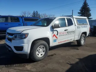 2018 Chevrolet Colorado 4WD Work Truck с VIN 1GCHTBEA5J1313726, выставлен на аукционе Copart как лот 39349224 с пробегом 111 350 миль миль и На запчасти • Non repairable. История ставок и продаж доступна на DreamBid. Изображение 1.
