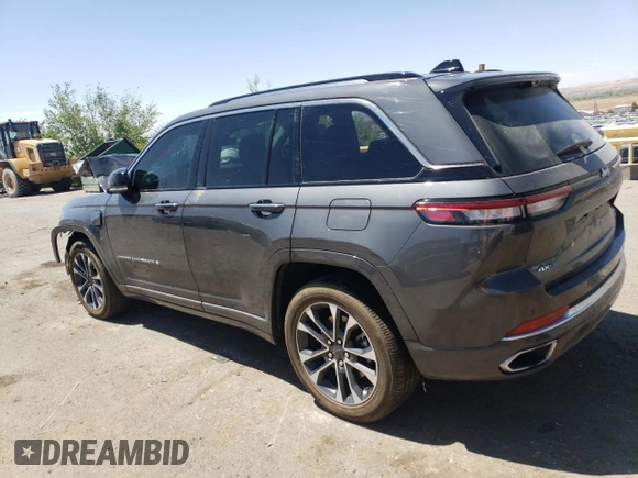 2022 Jeep Grand Cherokee Overland with VIN 1C4RJYD66N8716069, listed as a Copart auction lot 53186905 with Not provided miles and Salvage title. Bid and sale history available at DreamBid. Image 2.