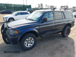 2003 Mitsubishi Montero Sport XLS with VIN JA4MT31R63J038364, listed as a IAAI auction lot 41683134 with 171,504 mi miles. Bid and sale history available at carsss.com. Image 6.