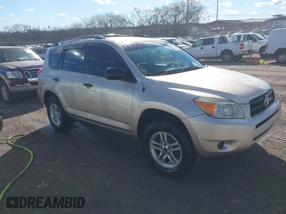 2007 Toyota RAV4 with VIN JTMZD33V376037863, listed as a IAAI auction lot 41678656 with 197,911 mi miles. Bid and sale history available at carsss.com. Image 1.