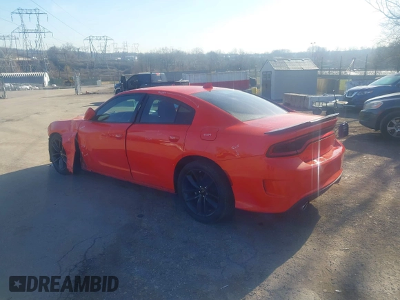 2019 Dodge Charger Scat Pack with VIN 2C3CDXGJ5KH558728, listed as a IAAI auction lot 41835500 with 31,376 mi miles and . Bid and sale history available at DreamBid. Image 3.