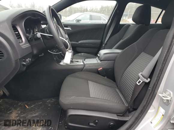 2023 Dodge Charger SXT with VIN 2C3CDXBG0PH598945, listed as a Copart auction lot 45007275 with 6,882 mi miles and Salvage Title. Bid and sale history available at carsss.com. Image 7.