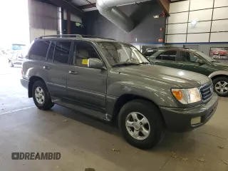 2000 Toyota Land Cruiser with VIN JT3HT05JXY0123784, listed as a Copart auction lot 80699714 with 220,529 mi miles and Clean Title. Bid and sale history available at carsss.com. Image 4.