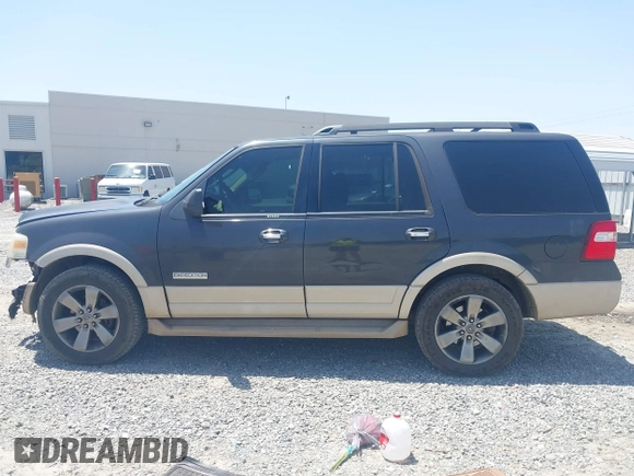 2007 Ford Expedition Eddie Bauer with VIN 1FMFU17507LA39231, listed as a IAAI auction lot 42293784 with 274,052 mi miles and . Bid and sale history available at DreamBid. Image 14.