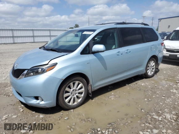 2017 Toyota Sienna LE с VIN 5TDJZ3DC1HS155276, выставлен на аукционе Copart как лот 63633855 с пробегом 132 749 миль миль и Чистый • Clean title. История ставок и продаж доступна на DreamBid. Изображение 1.