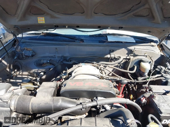 2001 Toyota Tundra SR5 with VIN 5TBRT34171S133199, listed as a IAAI auction lot 41677010 with 321,658 mi miles and . Bid and sale history available at DreamBid. Image 10.