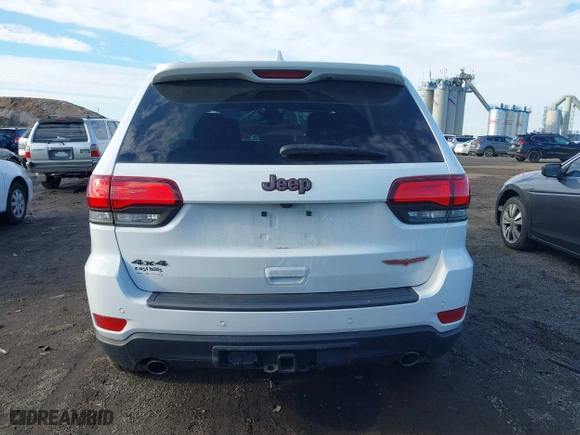 2019 Jeep Grand Cherokee Trailhawk with VIN 1C4RJFLG7KC697555, listed as a IAAI auction lot 41208149 with 78,599 mi miles. Bid and sale history available at carsss.com. Image 17.