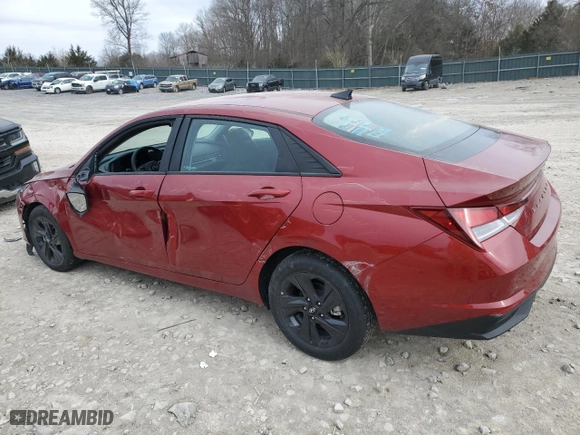 2023 Hyundai Elantra Preferred with VIN KMHLM4AG4PU634852, listed as a Copart auction lot 89079915 with 8,128 mi miles and Clean Title. Bid and sale history available at carsss.com. Image 2.