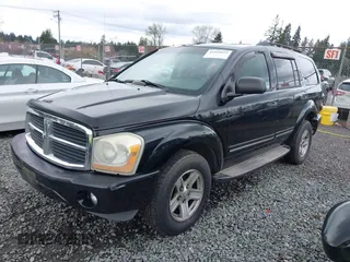 2005 Dodge Durango Limited with VIN 1D4HB58D75F543693, listed as a IAAI auction lot 41916073 with 277,008 mi miles and . Bid and sale history available at DreamBid. Image 14.