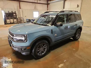 2021 Ford Bronco Sport Big Bend с VIN 3FMCR9B6XMRA95614, выставлен на аукционе Copart как лот 65452685 с пробегом 94 525 миль миль и Чистый • Clean title. История ставок и продаж доступна на DreamBid. Изображение 1.