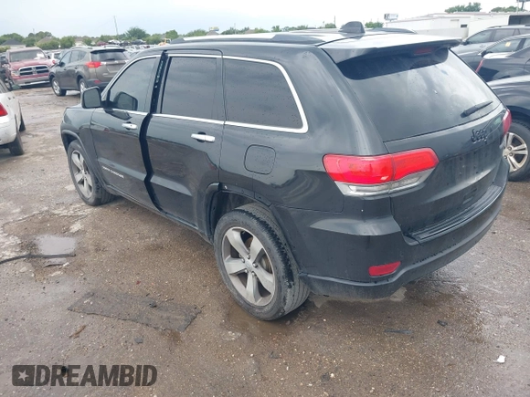 2015 Jeep Grand Cherokee Overland with VIN 1C4RJECG1FC769950, listed as a IAAI auction lot 42405712 with 217,514 mi miles and . Bid and sale history available at DreamBid. Image 3.