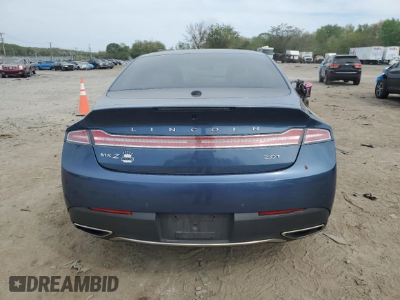2019 Lincoln MKZ Reserve I with VIN 3LN6L5C92KR632134, listed as a Copart auction lot 54384205 with 71,493 mi miles and Salvage title. Bid and sale history available at DreamBid. Image 6.