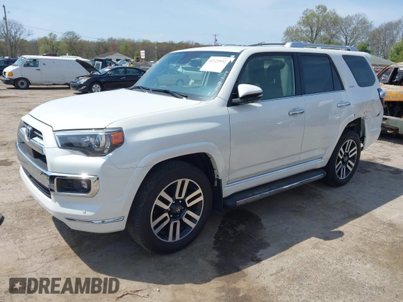 2023 Toyota 4Runner Limited with VIN JTEKU5JR3P6120210, listed as a IAAI auction lot 42123932 with 34,134 mi miles and . Bid and sale history available at DreamBid. Image 18.