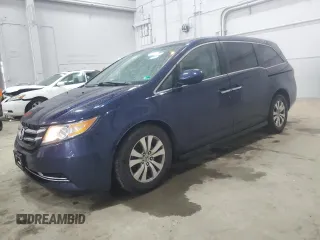 2015 Honda Odyssey EX z VIN 5FNRL5H45FB097242, wystawiony jako Copart lot #56744845 z przebiegiem 110 971 mil mil oraz Szkoda całkowita • Salvage title. Historia ofert i sprzedaży dostępna na DreamBid. Obrazek 1.
