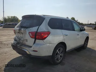 2018 Nissan Pathfinder SV with VIN 5N1DR2MM4JC663986, listed as a Copart auction lot 71615684 with 59,573 mi miles and Non repairable. Bid and sale history available at DreamBid. Image 3.