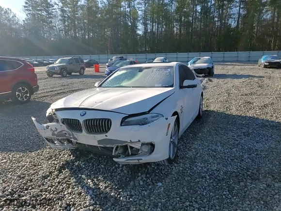 2016 BMW 5 Series 528i xDrive with VIN WBA5A7C55GG147433, listed as a Copart auction lot 45032395 with 138,941 mi miles and Salvage Title. Bid and sale history available at carsss.com. Image 11.