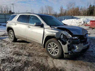 2023 Chevrolet Traverse LT Leather with VIN 1GNEVHKW3PJ325681, listed as a Copart auction lot 46568295 with 21,366 mi miles and Salvage Title. Bid and sale history available at carsss.com. Image 4.