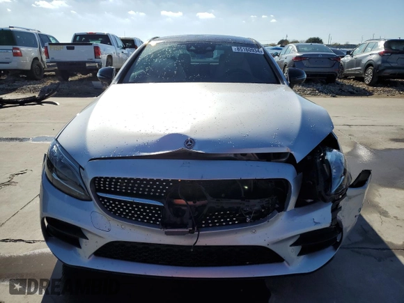 2020 Mercedes-Benz C 300 z VIN WDDWJ8EB2LF948388, wystawiony jako Copart lot #85160934 z przebiegiem 33 200 mil mil oraz Szkoda całkowita • Salvage title. Historia ofert i sprzedaży dostępna na DreamBid. Obrazek 5.